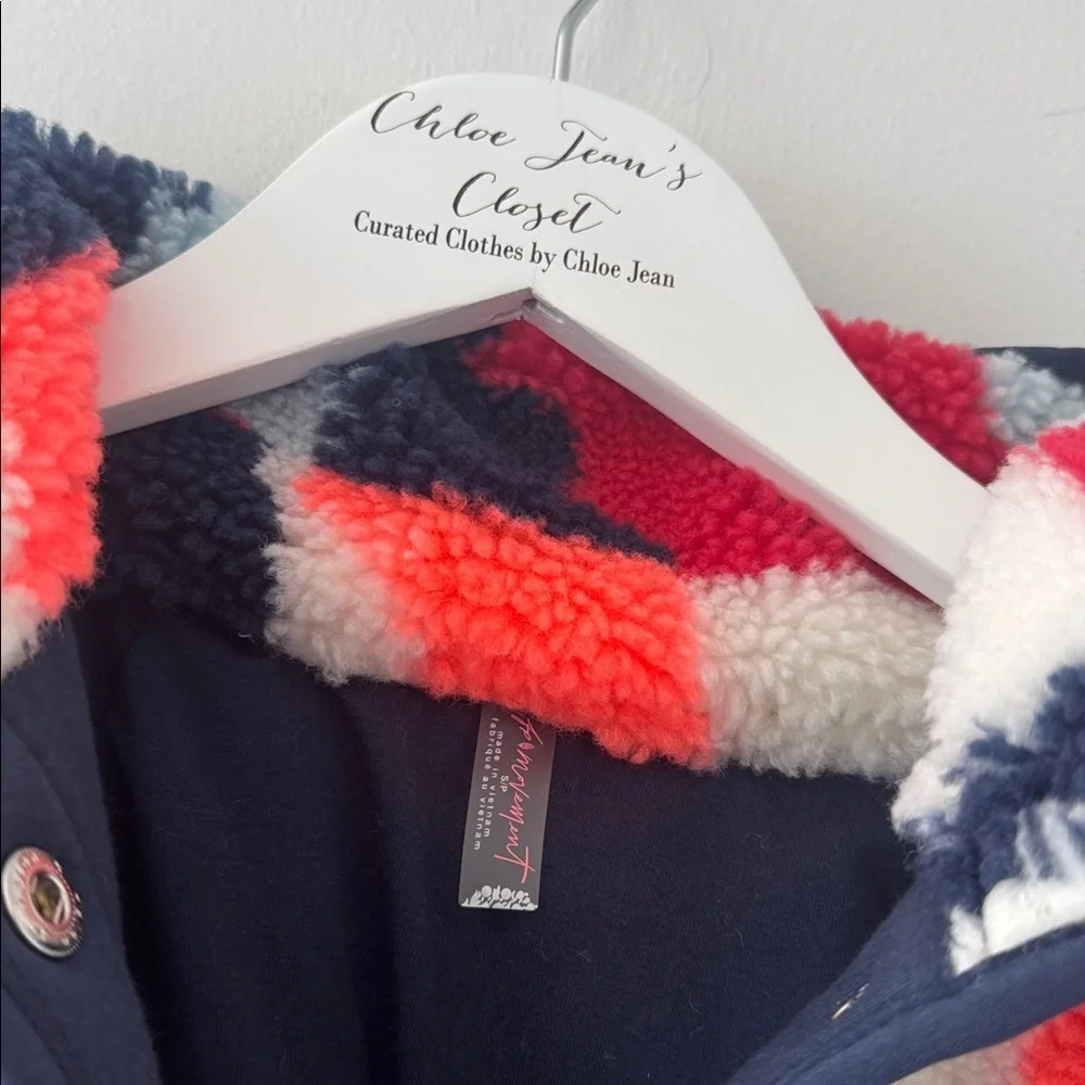 FREE PEOPLE NWT Coral Carpet Ski Jacket